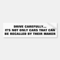 Drive Careful, You could be recalled