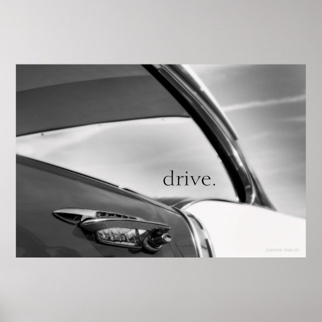 Drive Classic Car Poster 1 (Front)