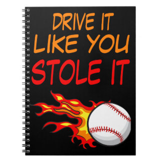 Drive it Like You Stole It, Baseball in Flames,  Notebook