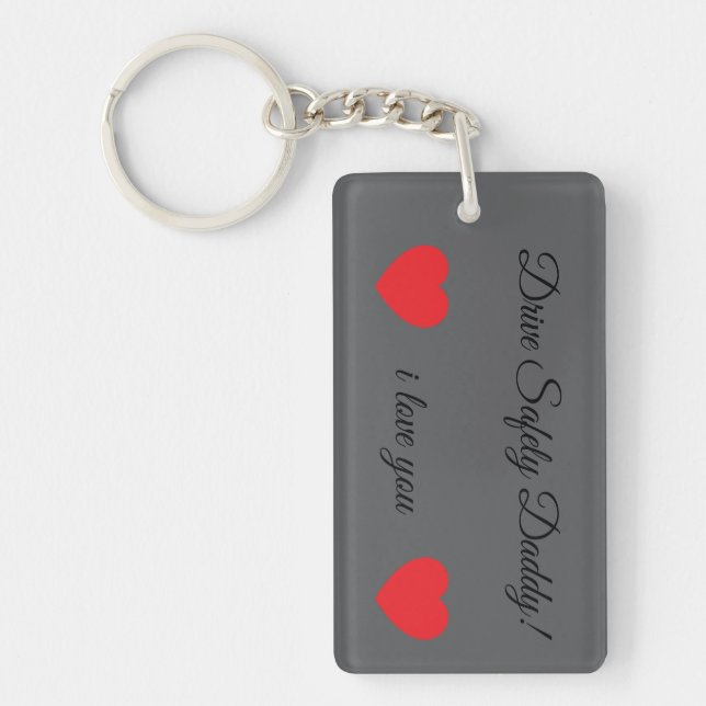 "Drive Safe" Keychain  (Front)