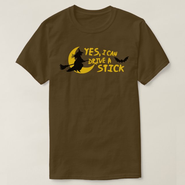 Drive stick T-Shirt (Design Front)