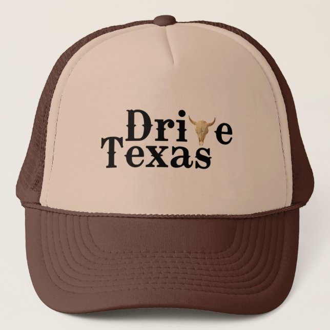 Drive Texas Brown Hat (Front)
