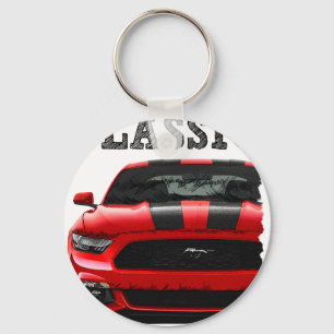 drive the classic-ford mustang key ring