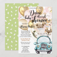 Drive Through Baby Shower | Masked Safari Friends