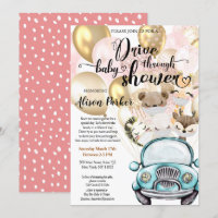 Drive Through Baby Shower | Masked Safari Friends