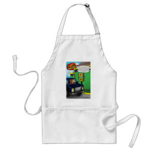 Drive Thru Metaphysics Funny Tees & Gifts Standard Apron