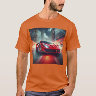Driven by Speed: Car Lover's Graphic Tee l Rider