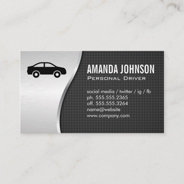 Driver Business Card (Front)