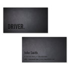 Driver Professional Black Minimalist