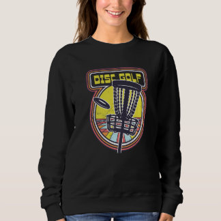 Driver putter Vintage Frisbee Retro Frisbee Disco Sweatshirt