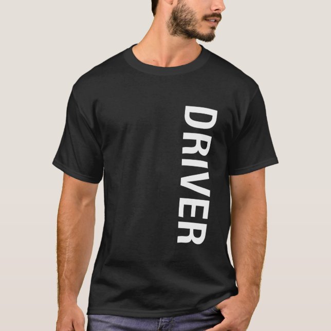 Driver Vertical T-Shirt (Front)