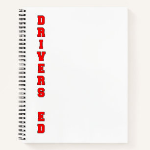 Drivers Ed Notebook