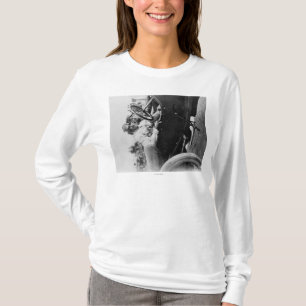 Drivers in a Mercer for the Astor Cup Photograph T-Shirt