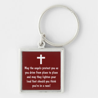 Driver's Prayer Blessing Keychain