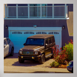 Driveway Gold Poster