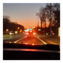 Driving at Dusk