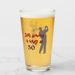 Driving Golf Hard at 50 Glass