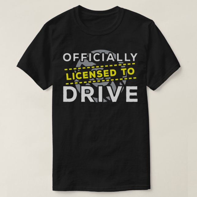 Driving Instructor Graduate Passed License Test Gi T-Shirt (Design Front)