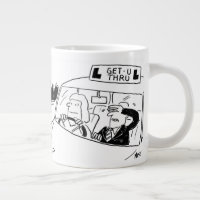 Driving Instructor or Examiner Cartoon