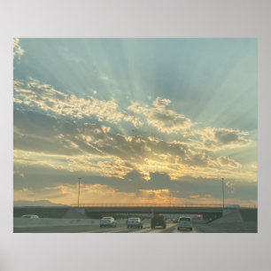 Driving Into the Light Poster