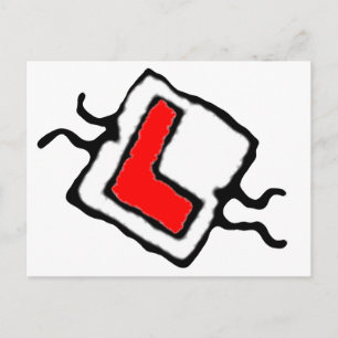 Driving Licence Postcard