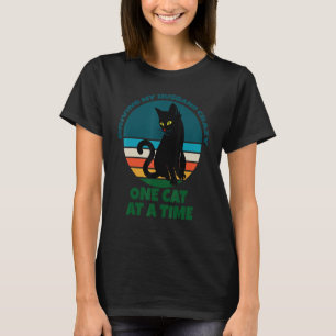 Driving My Husband Crazy One Cat At A Time Cat Kit T-Shirt