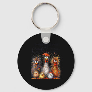 Driving my husband crazy one chicken time funny ch key ring