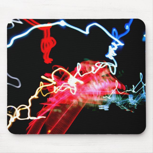 Driving Past Ice Cream Shop Mouse Pad (Front)