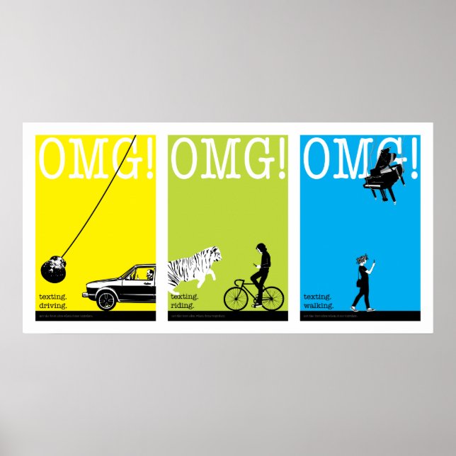 driving. riding. walking. poster (Front)