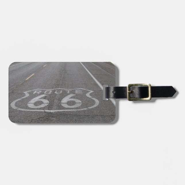 Driving Route 66 Luggage Tag (Front Horizontal)