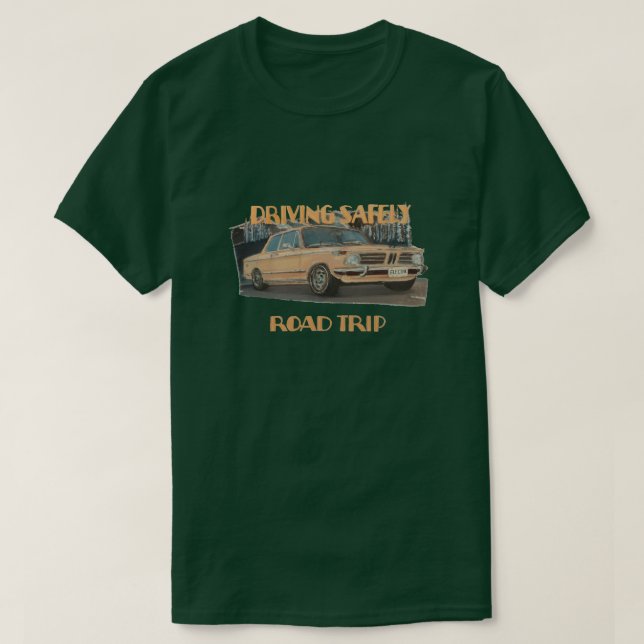 Driving Safely Road Trip Vintage Top (Design Front)
