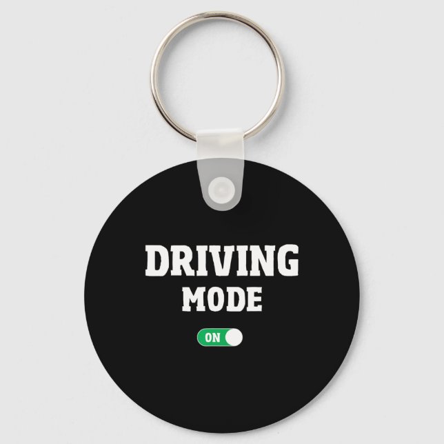 Driving School Test - Funny Driver's License Drivi Key Ring (Front)