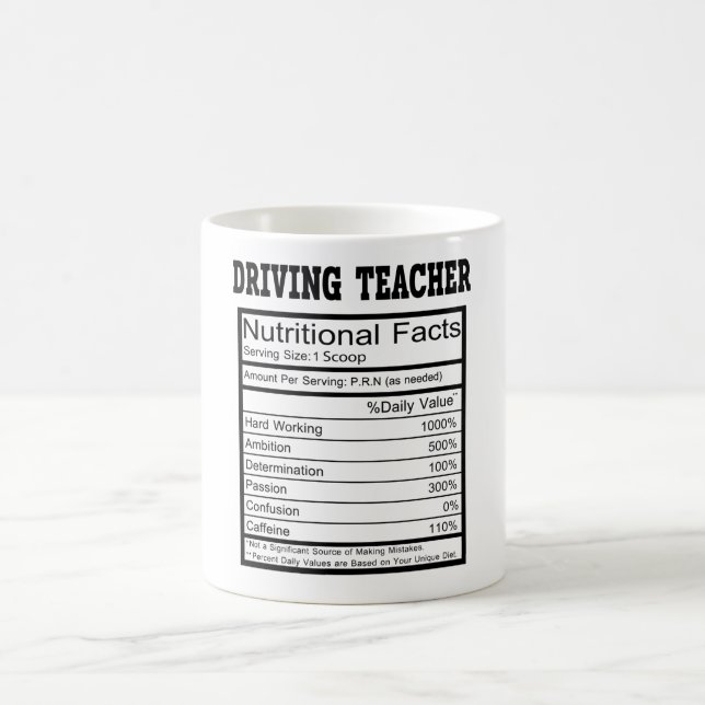 Driving Teacher Coffee Mug (Center)
