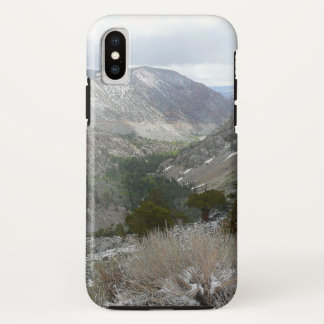 Driving Through the Snowy Sierra Nevada Mountains Case-Mate iPhone Case