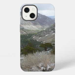 Driving Through the Snowy Sierra Nevada Mountains iPhone 13 Case