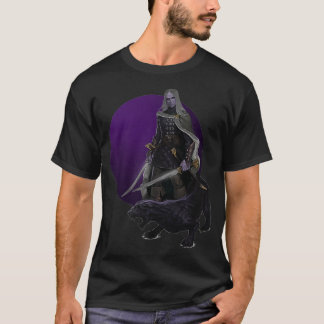 Drizzt and Guenhwyvar Forgotten Realms Fan art sun T-Shirt