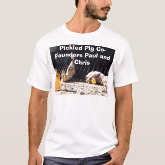 DrkPigs, Pickled Pig Co-Founders Paul and Chris T-Shirt