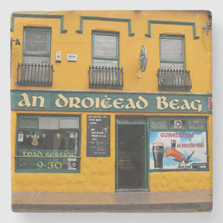 Droicead, Dingle, Irish Pub Marble Coaster. Stone Coaster