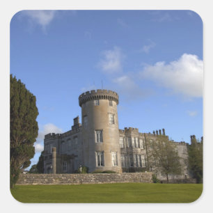 Dromoland Castle Hotel in Square Sticker