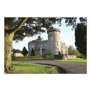 Dromoland Castle side entrance with no people Photo Print