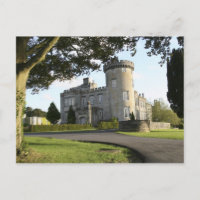 Dromoland Castle side entrance with no people