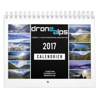Drone Alps 2017 Calendar