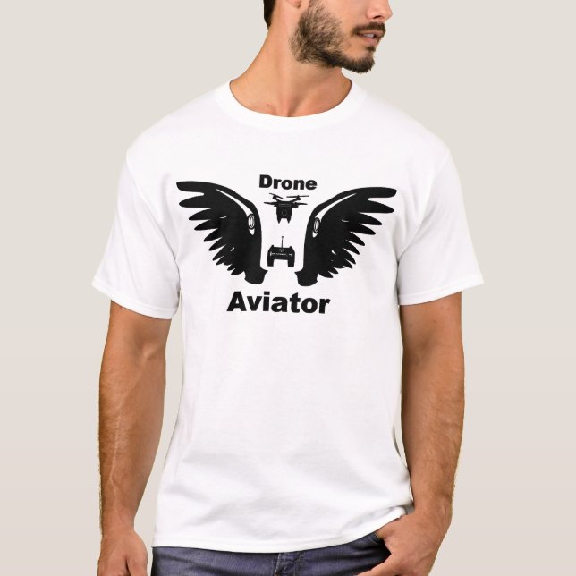 Drone Aviator T-Shirt (Front)