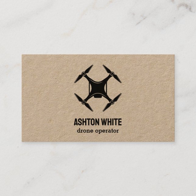 Drone Business Card (Front)