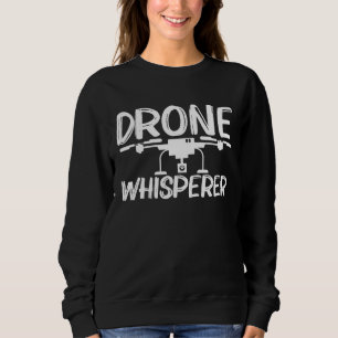 Drone Design For Men Women Helicopter Chopper  1 Sweatshirt