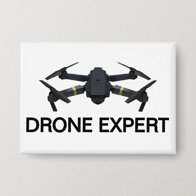 Drone Expert™  Button (Front)