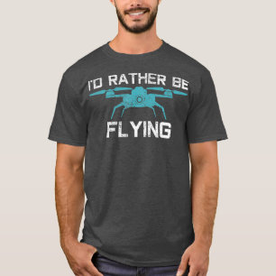 Drone Flying Gift Vintage Pilot Gift T-Shirt