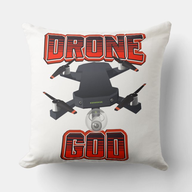 Drone God logo Cushion (Front)