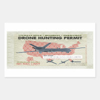 Drone Hunting Permit Stickers