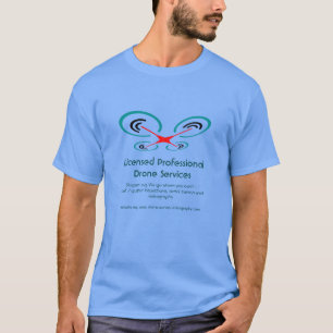 Drone Inspection and Video Service, Pilot Operator T-Shirt